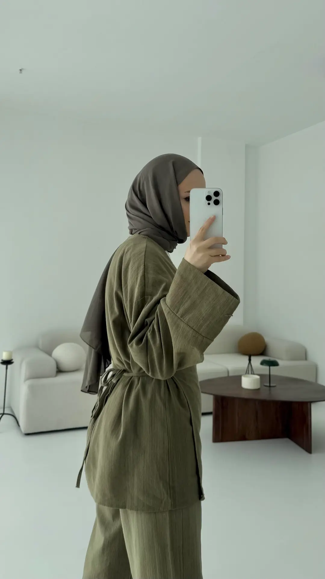 Haki Yandan Bağlamalı Takım - Görsel 5