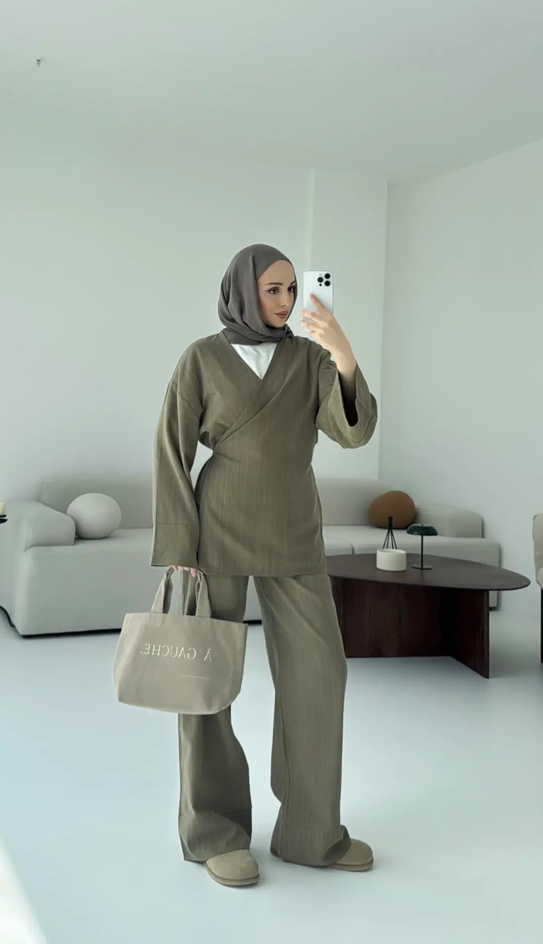 Haki Yandan Bağlamalı Takım - Görsel 7