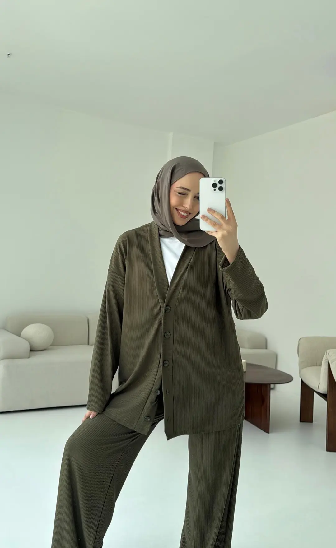 Hırkalı Takım Haki - Görsel 3