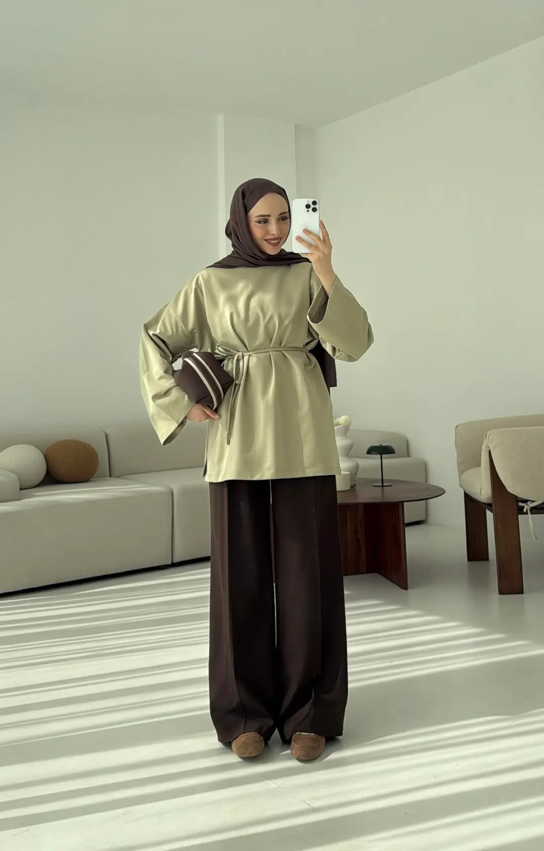 İki iplik Baglamalı Bluz Cagla