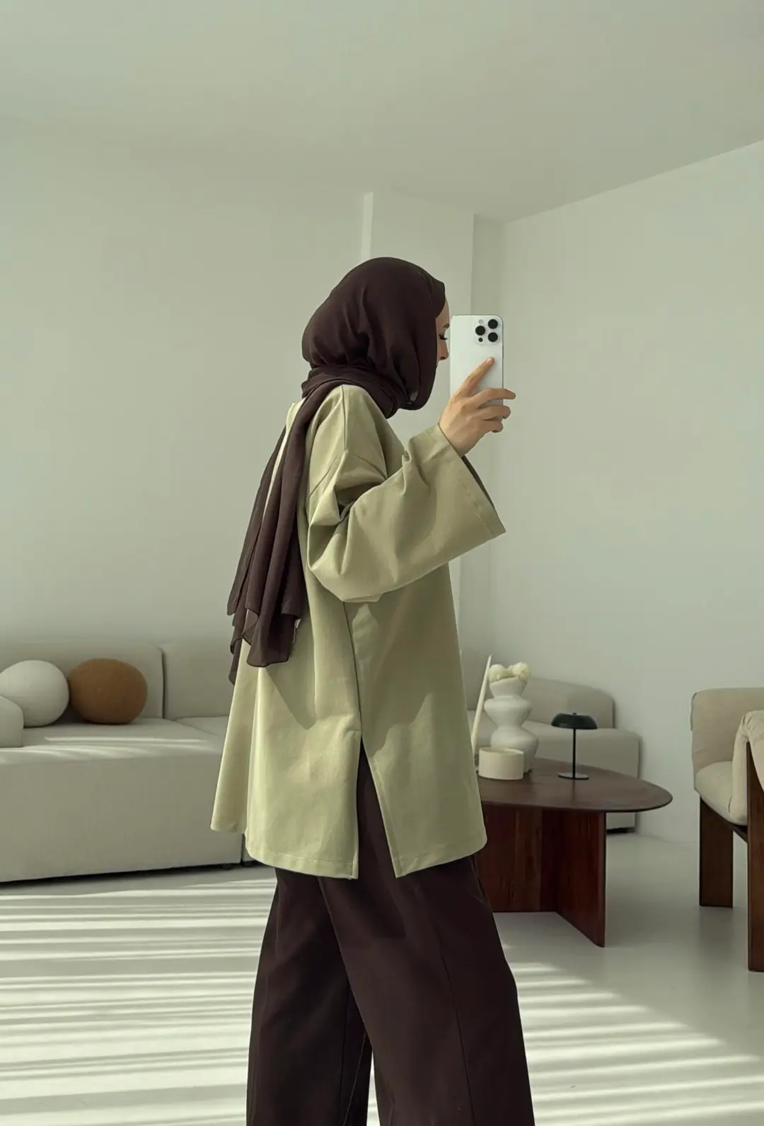 İki iplik Baglamalı Bluz Cagla - Görsel 3