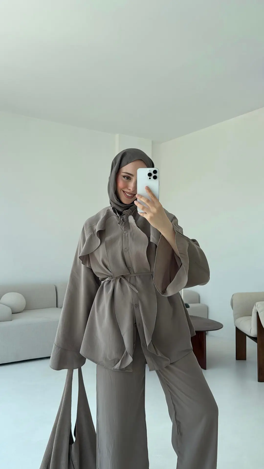 İspanyol Tencel Takım Vizon