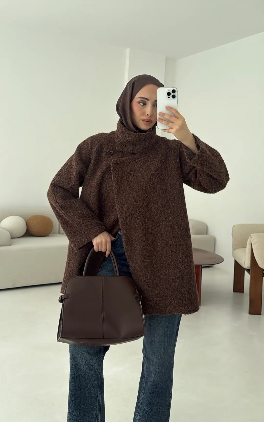 Kahve Eliza Kaban - Görsel 7