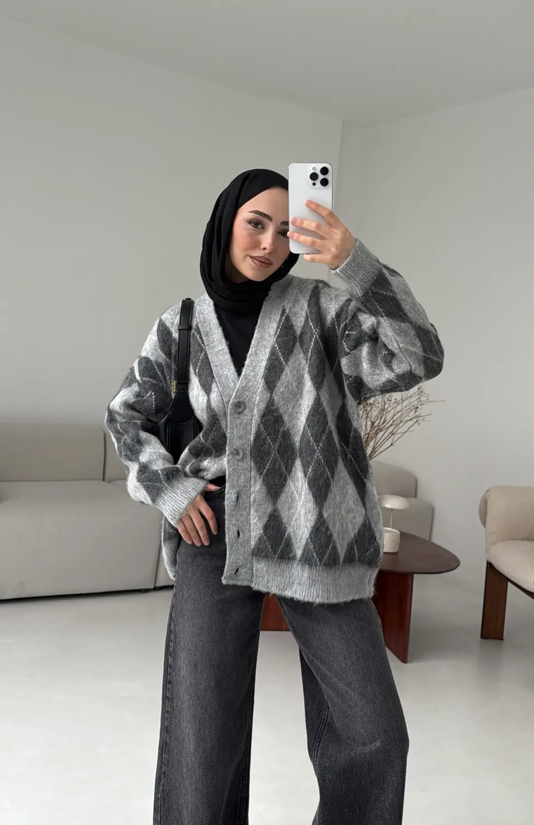 Kalın HIrka Antrasit/Gri - Görsel 2