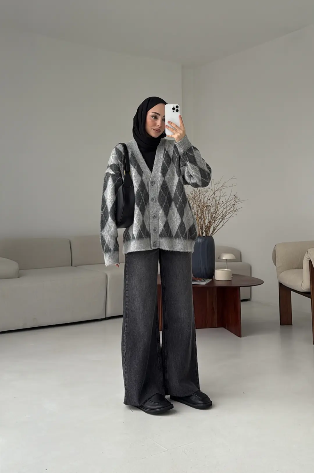 Kalın HIrka Antrasit/Gri - Görsel 3