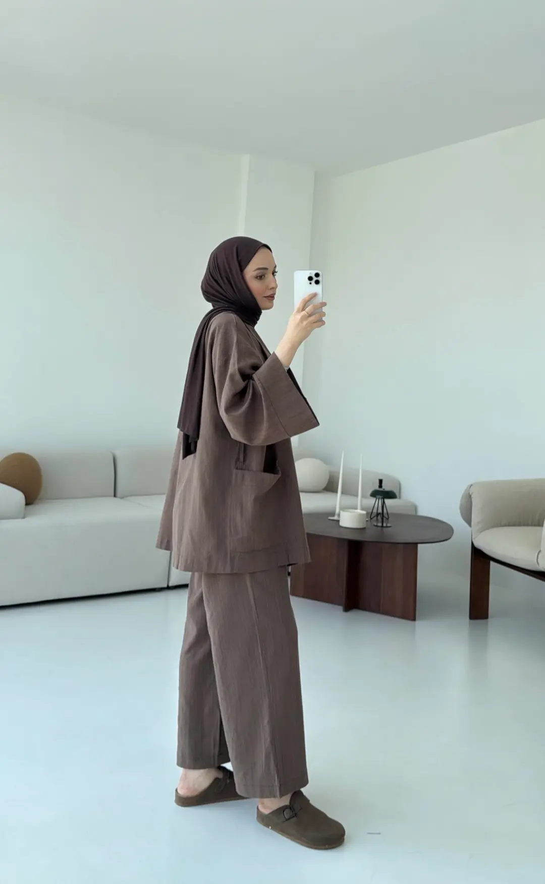 Keten Ceketli Takım - Görsel 8