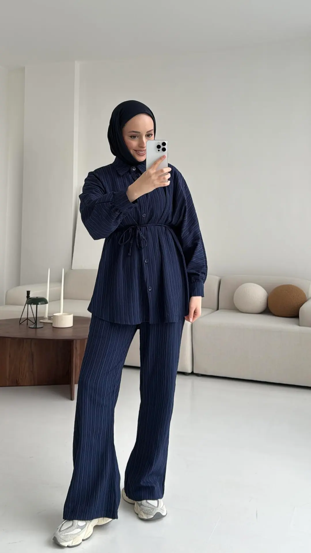 Kıraşlı Gömlekli Takım Lacivert - Görsel 2