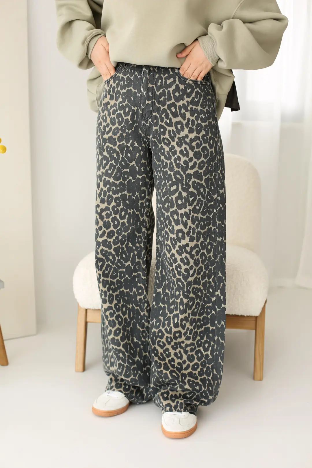 Leopar Desen Jean - Görsel 3