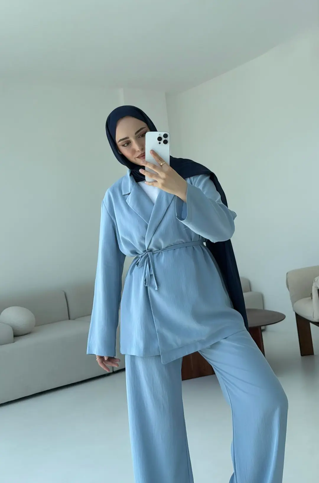 Mavi Yazlık Takım - Görsel 5