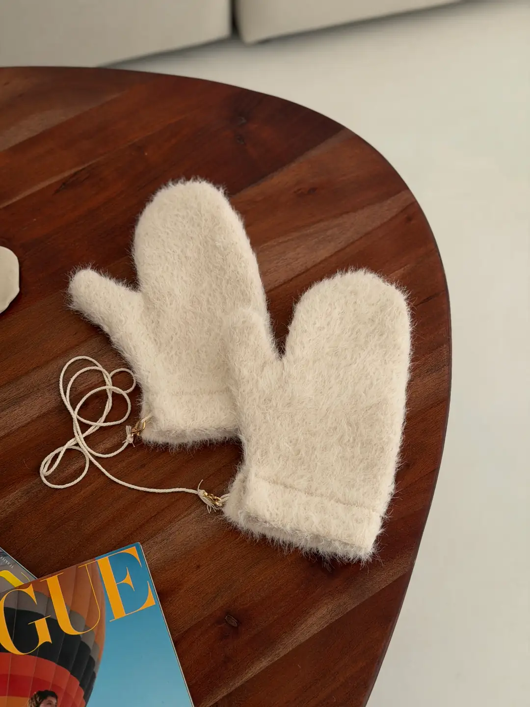 Maxmara Eldivenli Kaban Bej - Görsel 10