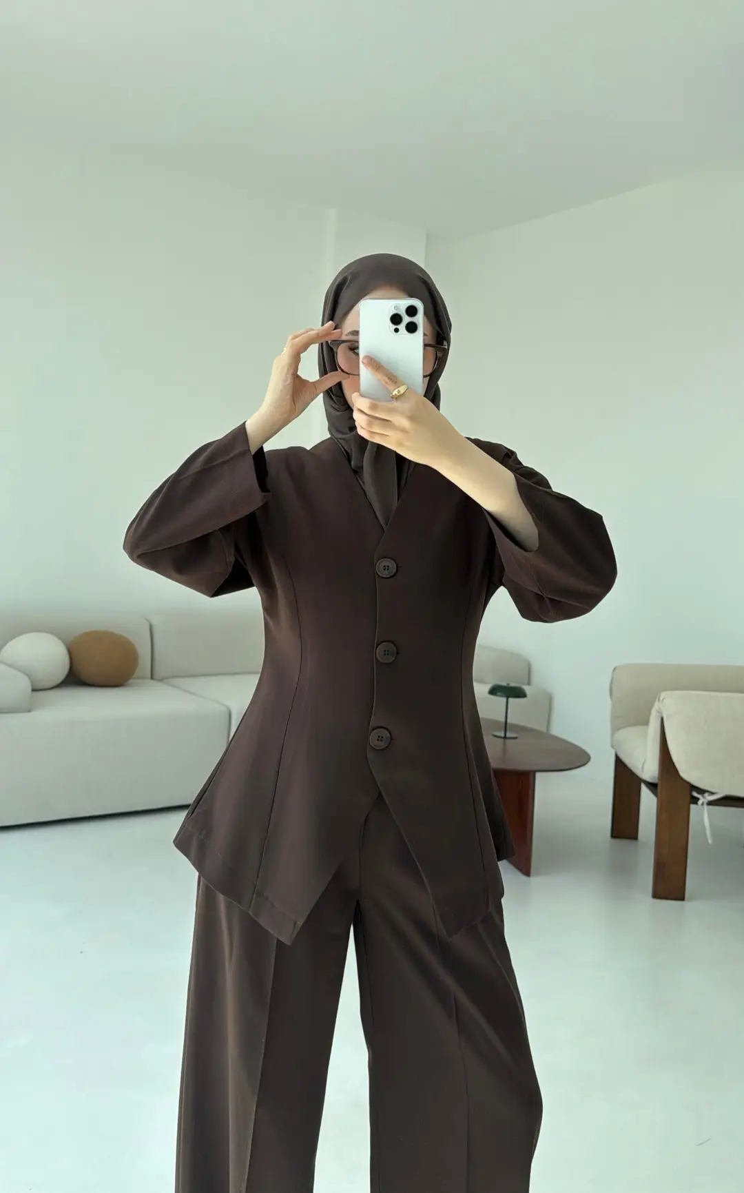 Mila Takım Kahve - Görsel 2