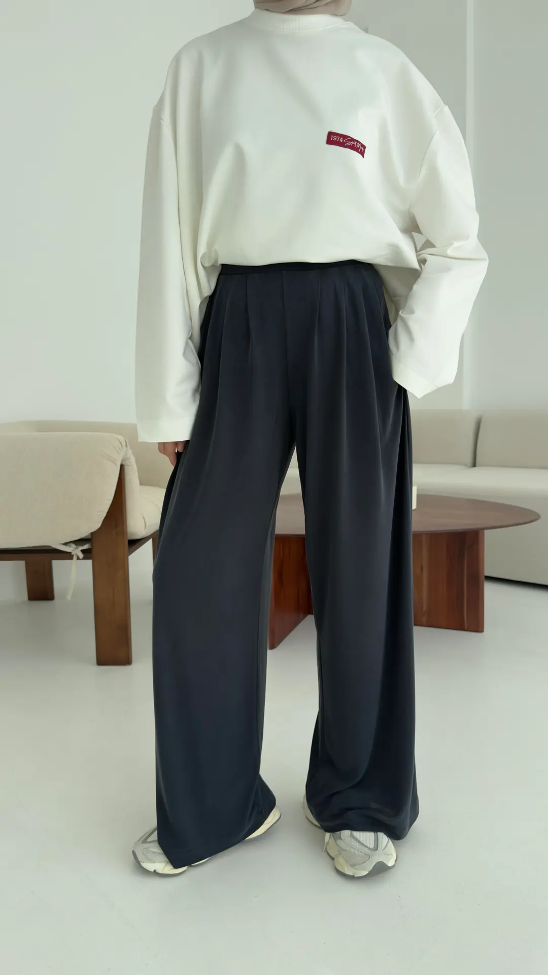 Modal Pantolon Antrasit