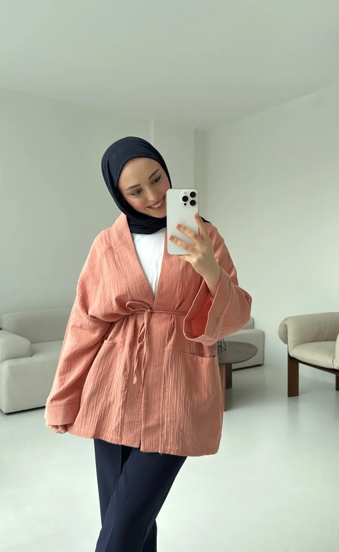 Müslin Kimono - Görsel 9