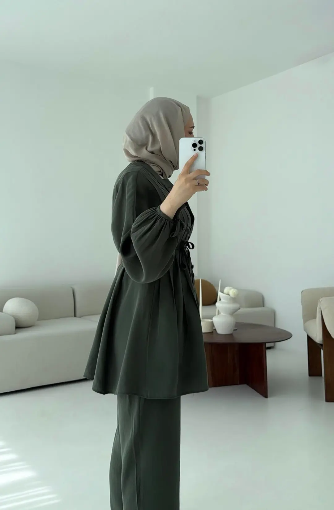 Nervüllü Takım Yeşil - Görsel 2