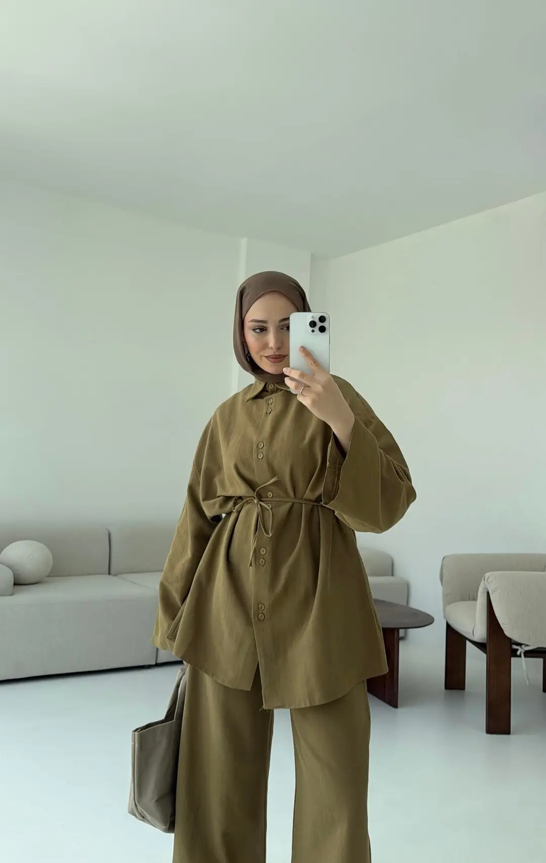 Olive Keten Takım - Görsel 2