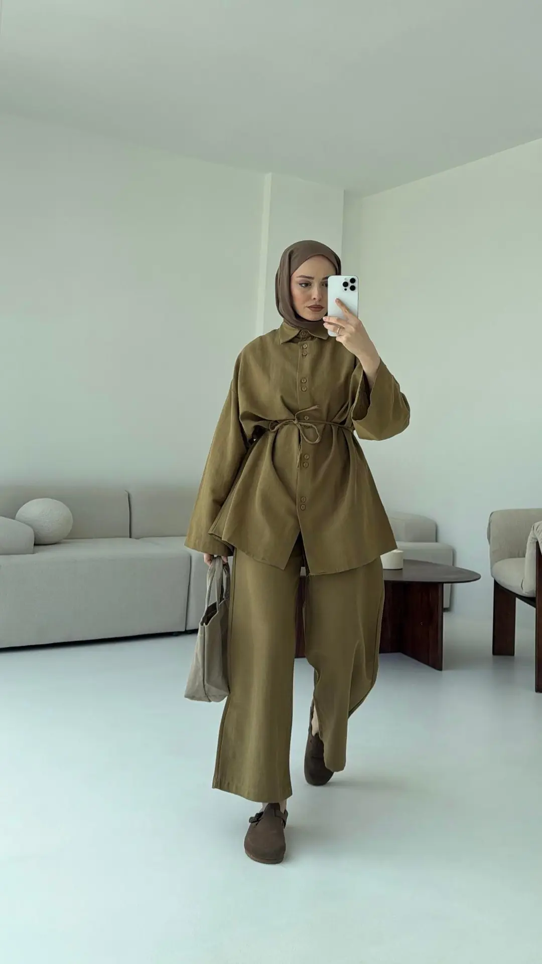 Olive Keten Takım - Görsel 5