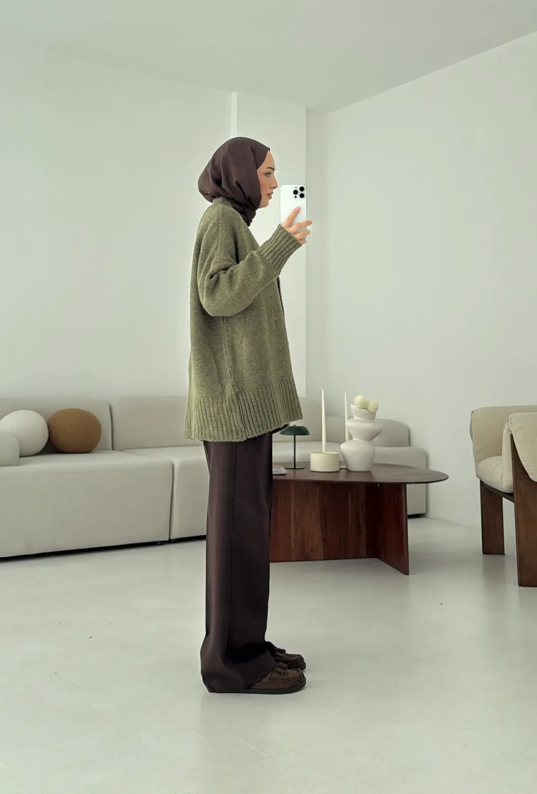 Örgü Hırka Çağla - Görsel 6