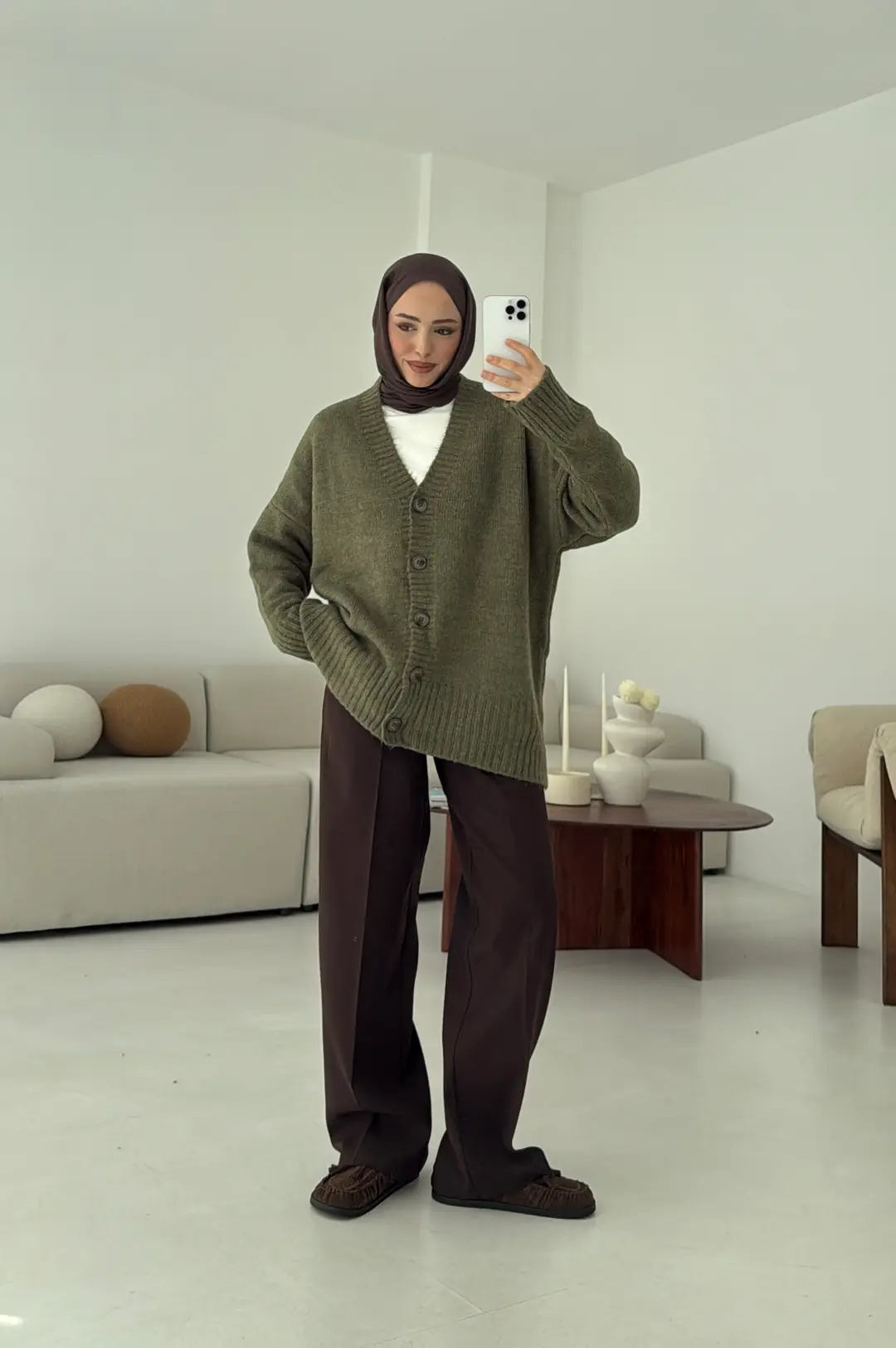 Örgü Hırka Çağla - Görsel 8