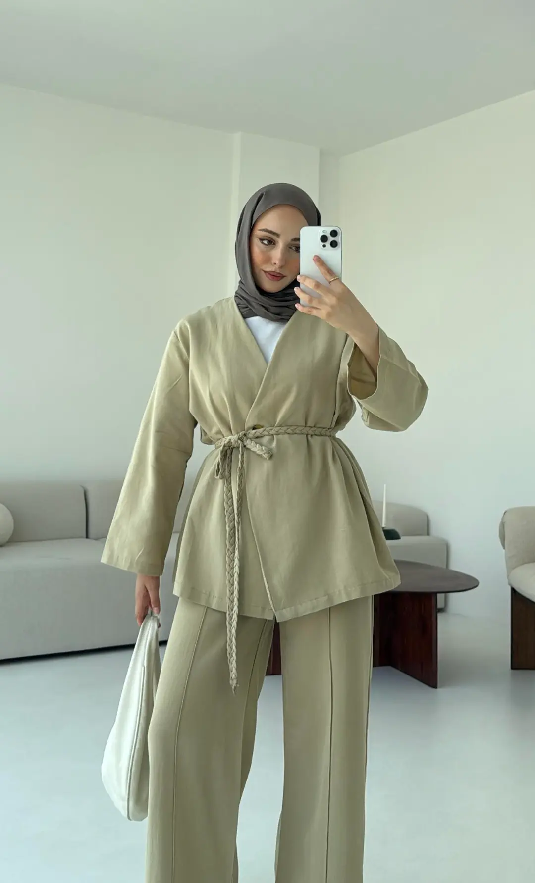 Örgü Kemer Takım Cagla - Görsel 2