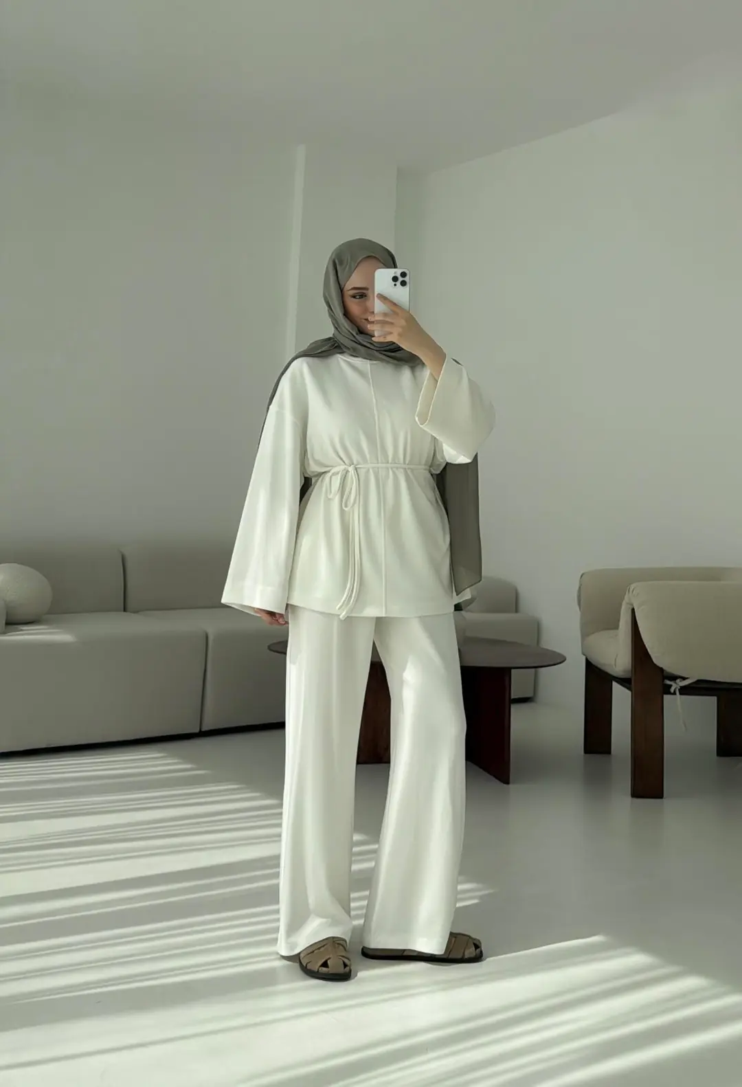 Oysho Takım Beyaz - Görsel 5