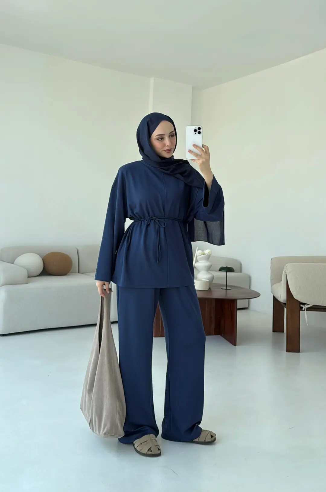 Oysho Takım İndigo - Görsel 7