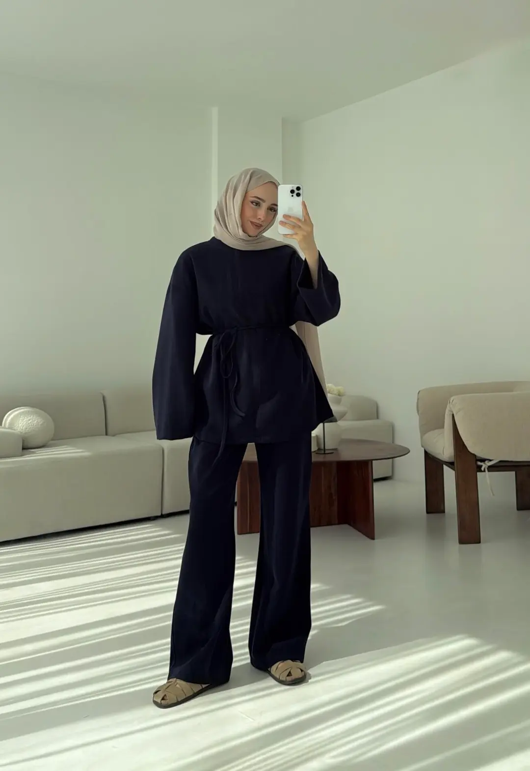 Oysho Takım Lacivert - Görsel 4