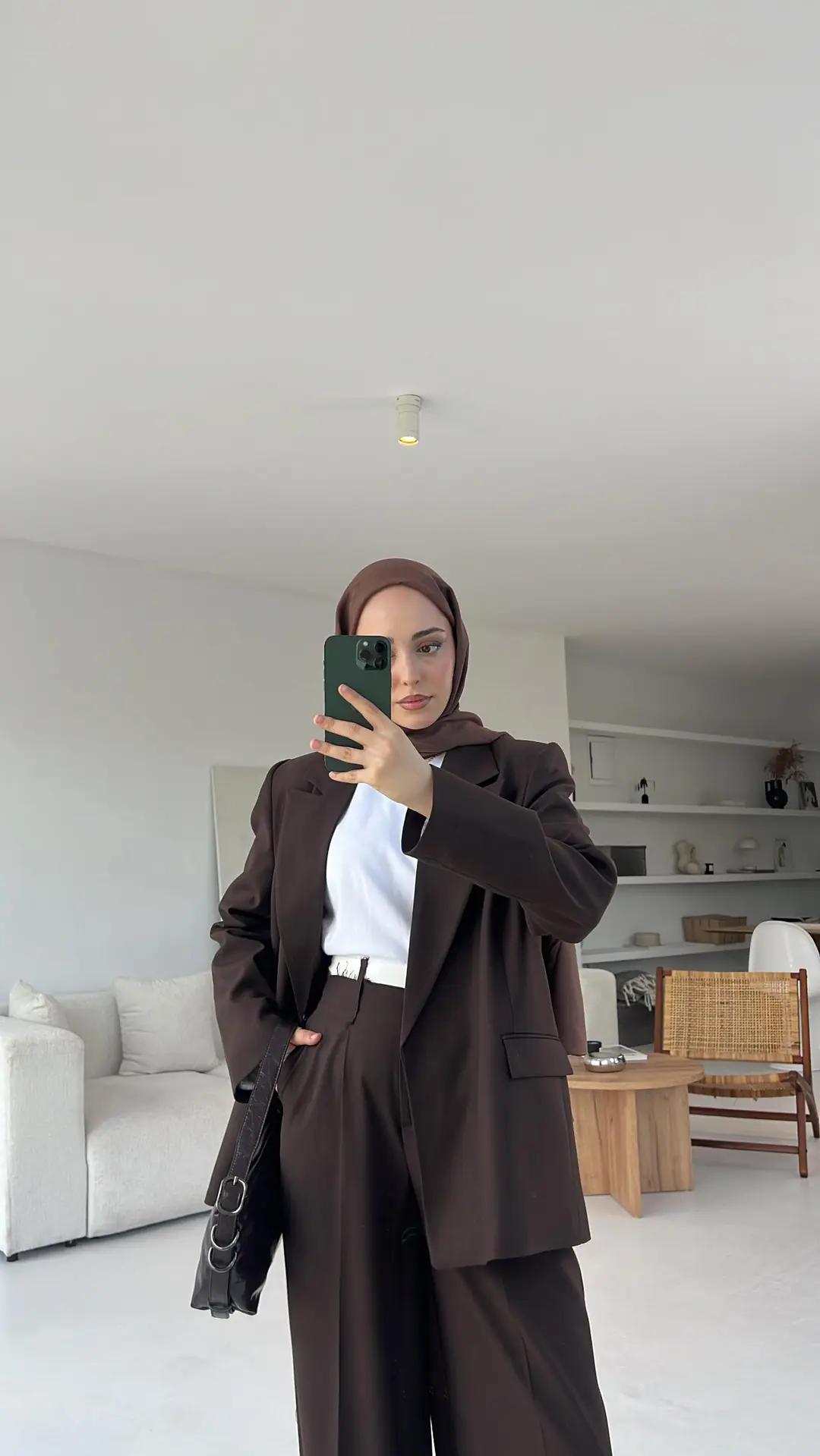 Özel Kesim Premium Takım Kahve - Görsel 3