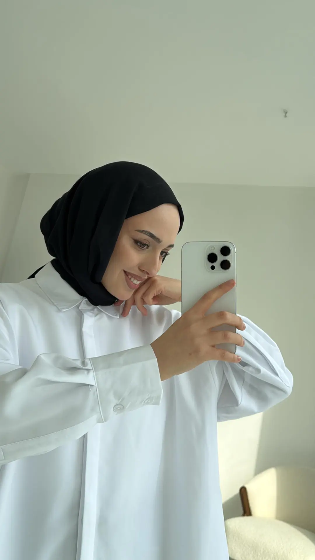 Panda Gömlek Beyaz - Görsel 6