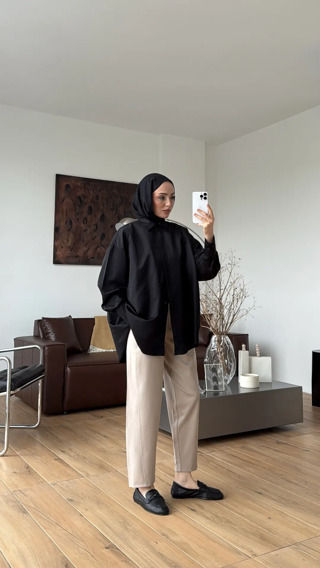 Panda Gömlek Siyah - Görsel 9