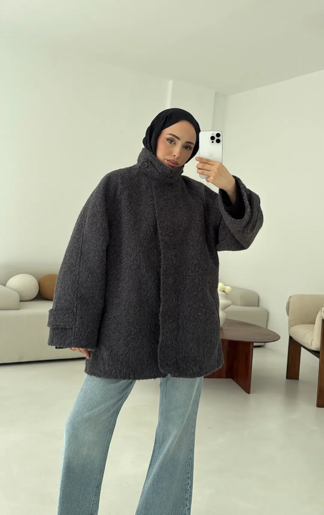 Pat Detay Kaban Antrasit - Görsel 5