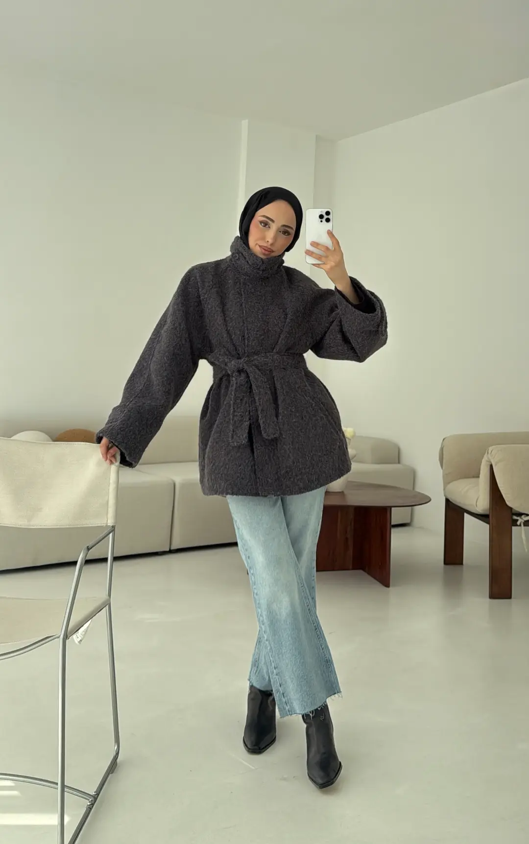 Pat Detay Kaban Antrasit - Görsel 6