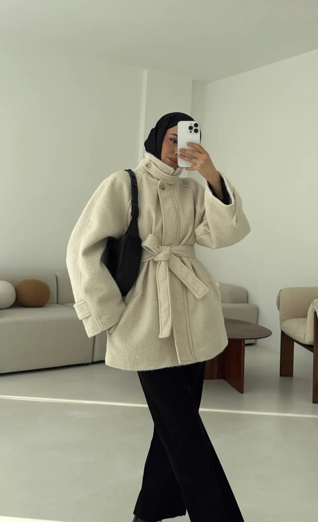 Pat Detay Kaban Ekru - Görsel 2