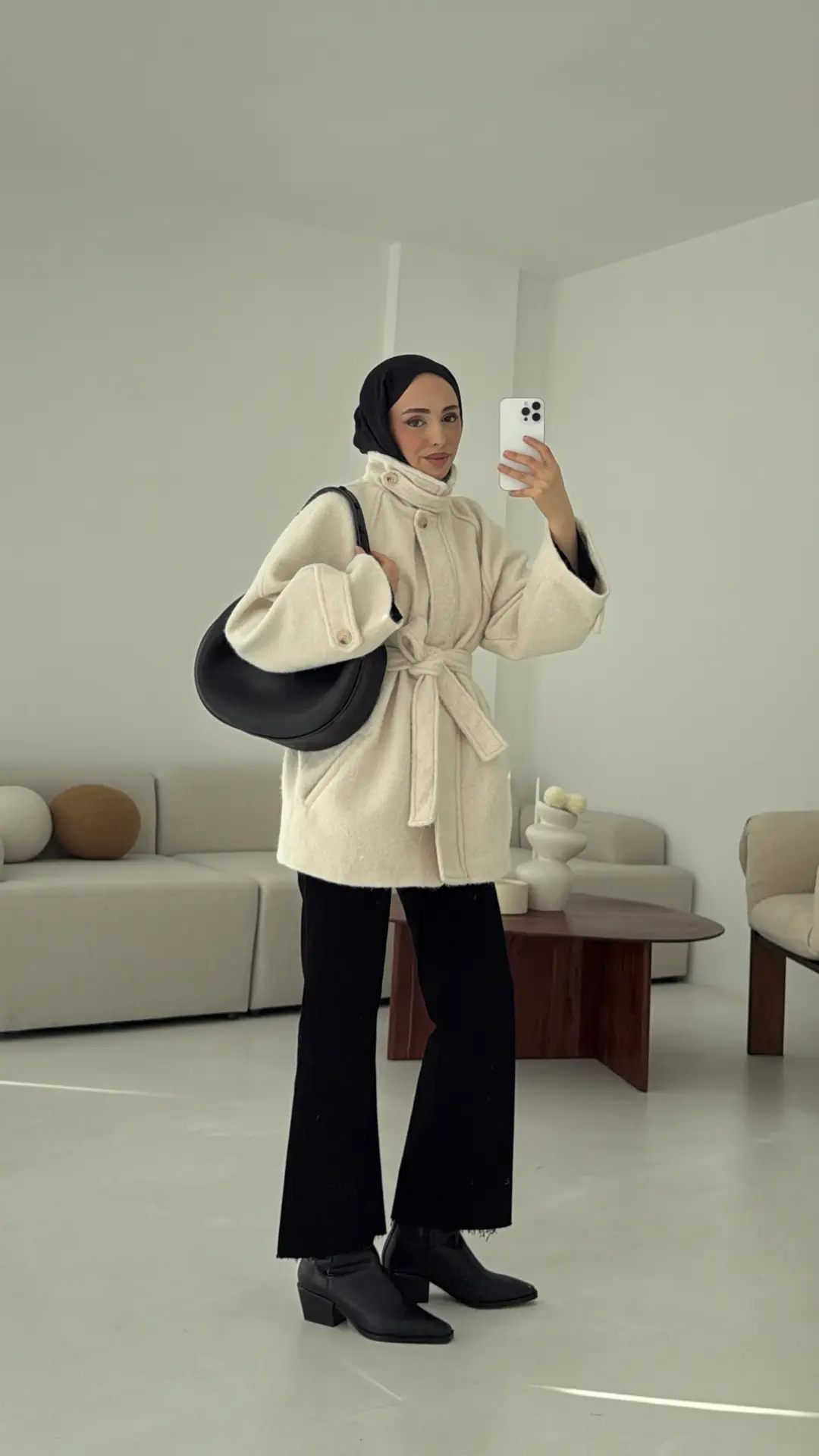 Pat Detay Kaban Ekru - Görsel 3