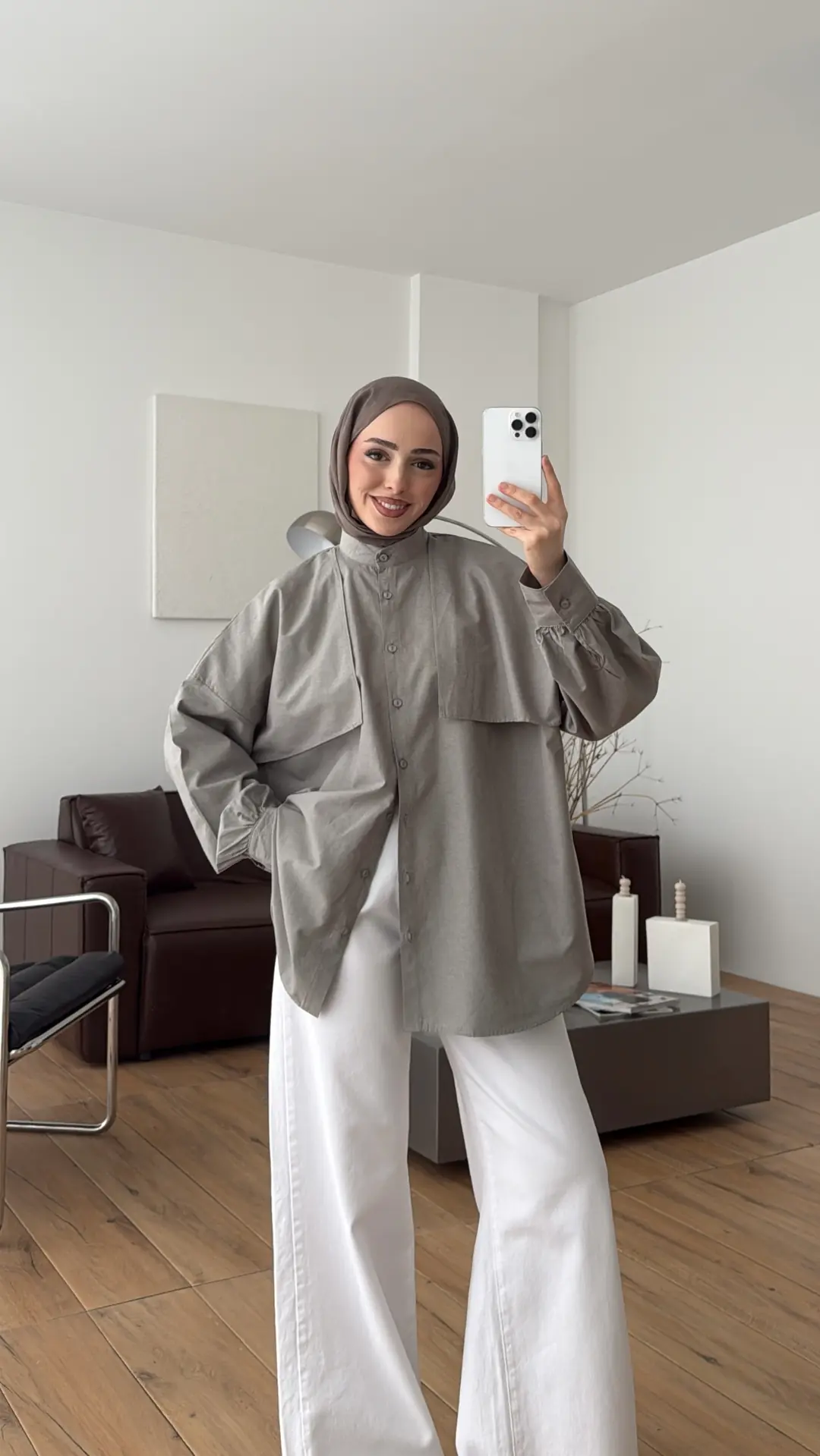 Pelerin Gömlek Çağla Yeşili - Görsel 9