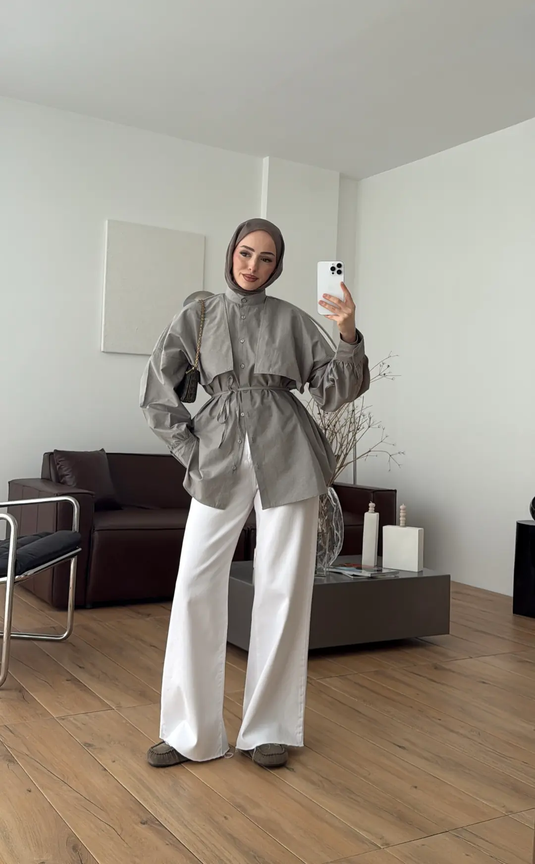 Pelerin Gömlek Çağla Yeşili - Görsel 7