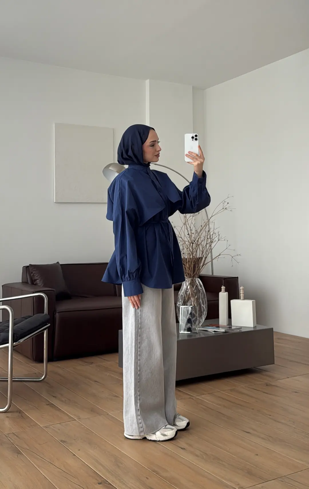 Pelerin Gömlek Lacivert