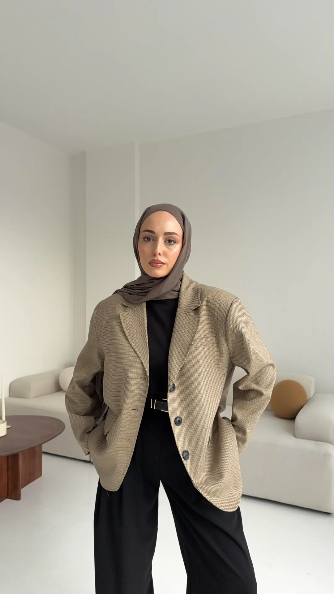 Pitikare Oversize Blazar Ceket - Görsel 3