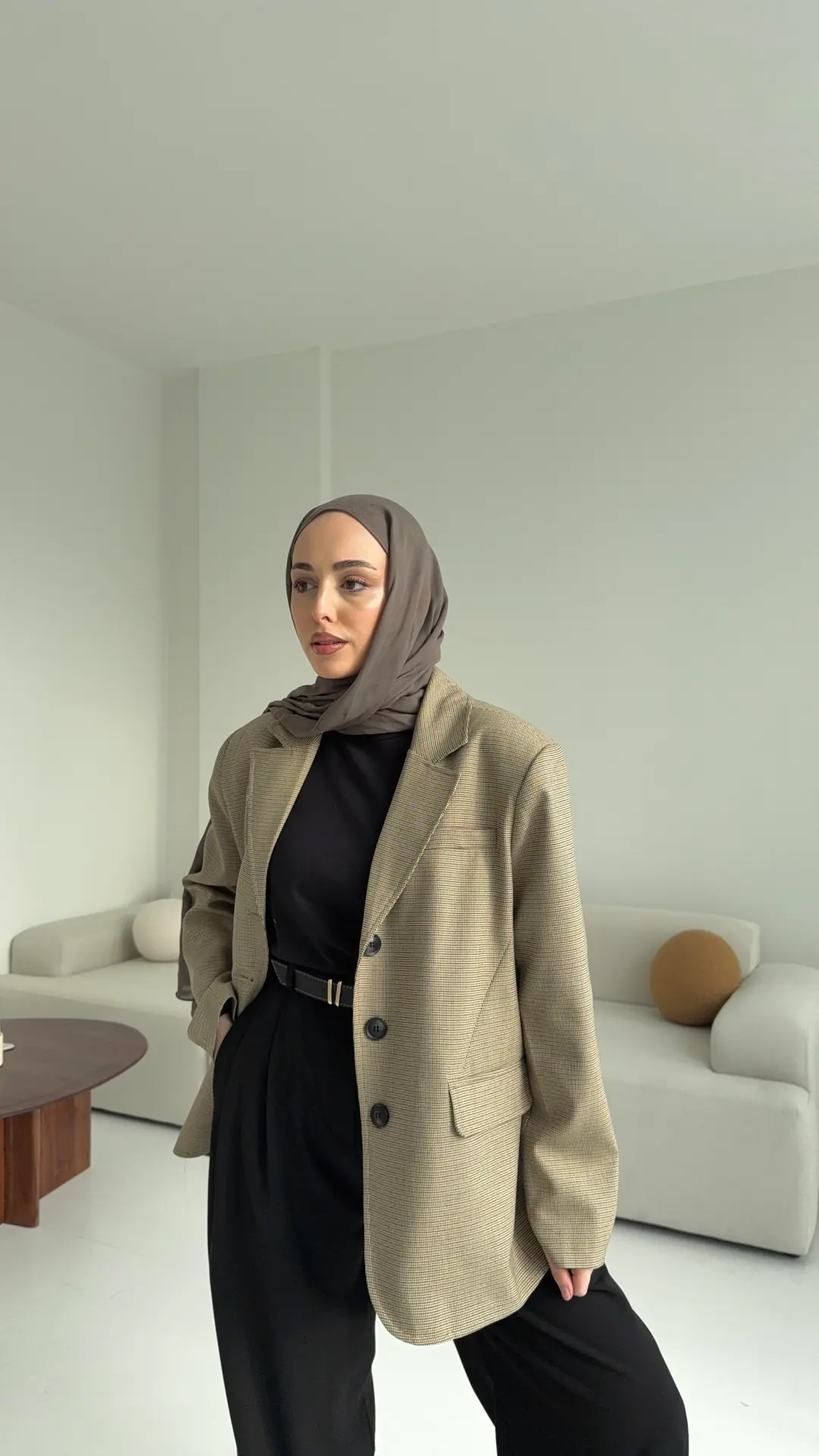 Pitikare Oversize Blazar Ceket - Görsel 4