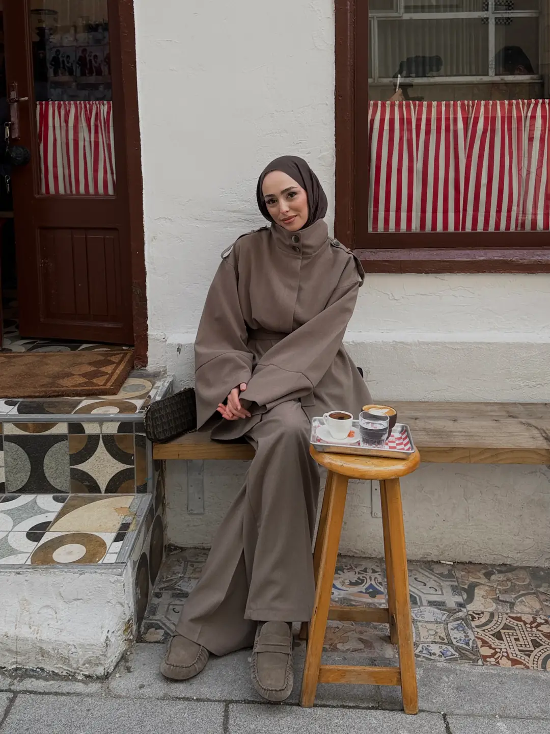 Premıum Klasik Takım Vizon