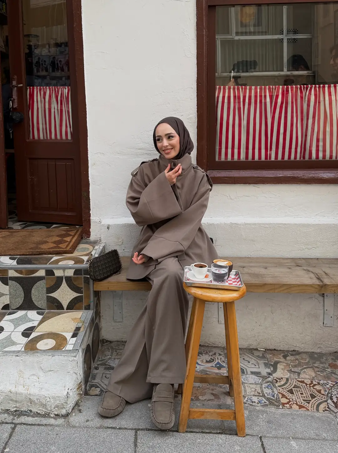 Premıum Klasik Takım Vizon - Görsel 6