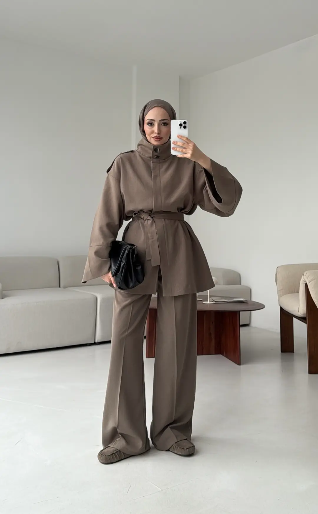 Premıum Klasik Takım Vizon