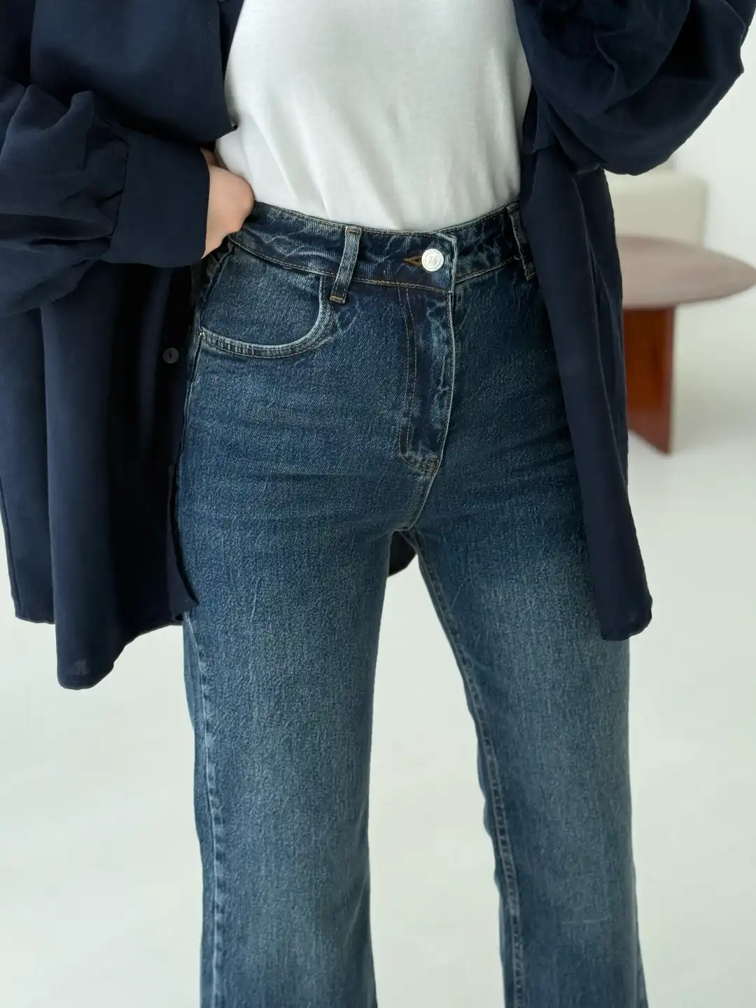 Premium Paçası Kesik Hafif İspanyol Jean 249