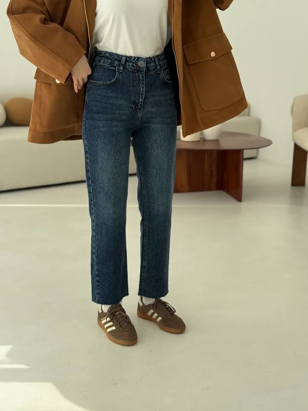 Premium Paçası Kesik Jean 138