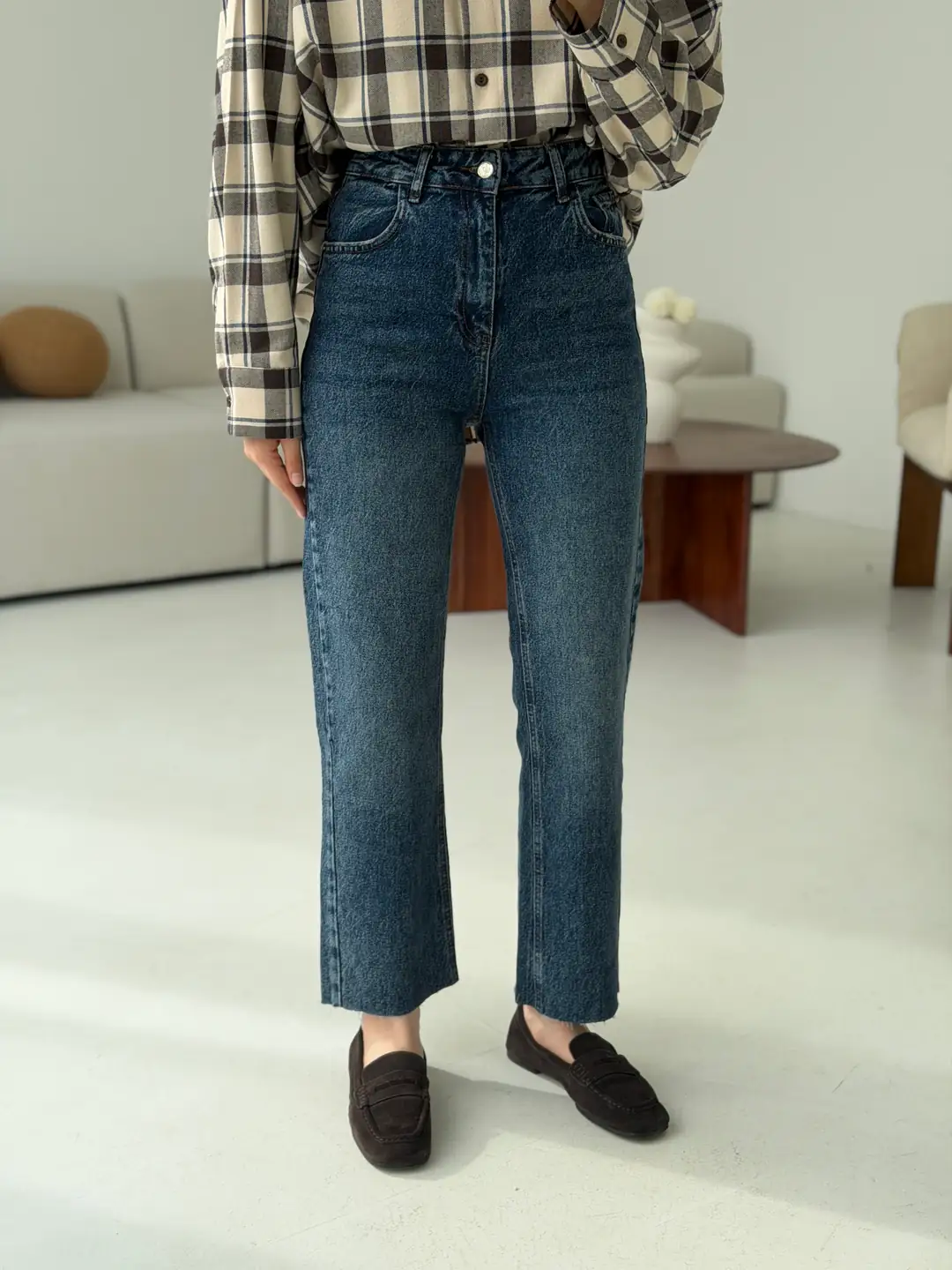 Premium Paçası Kesik Jean 249