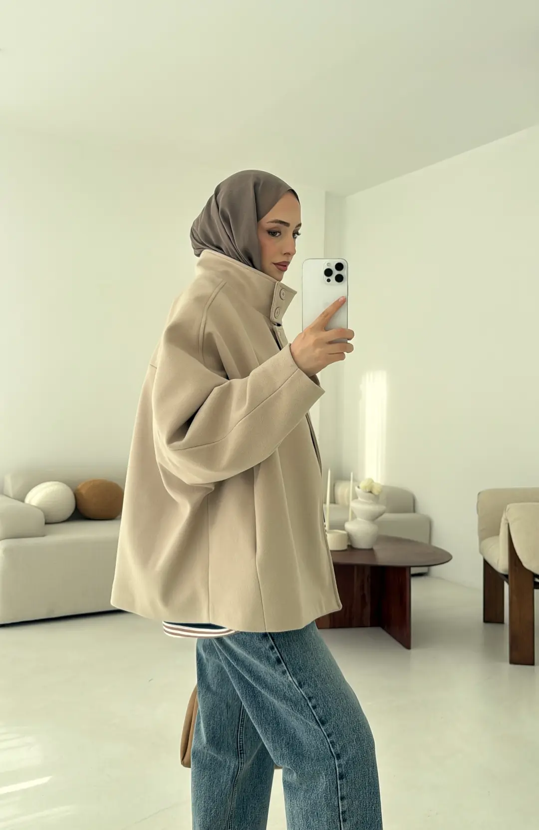 Premium Panco Kaban Bej - Görsel 5