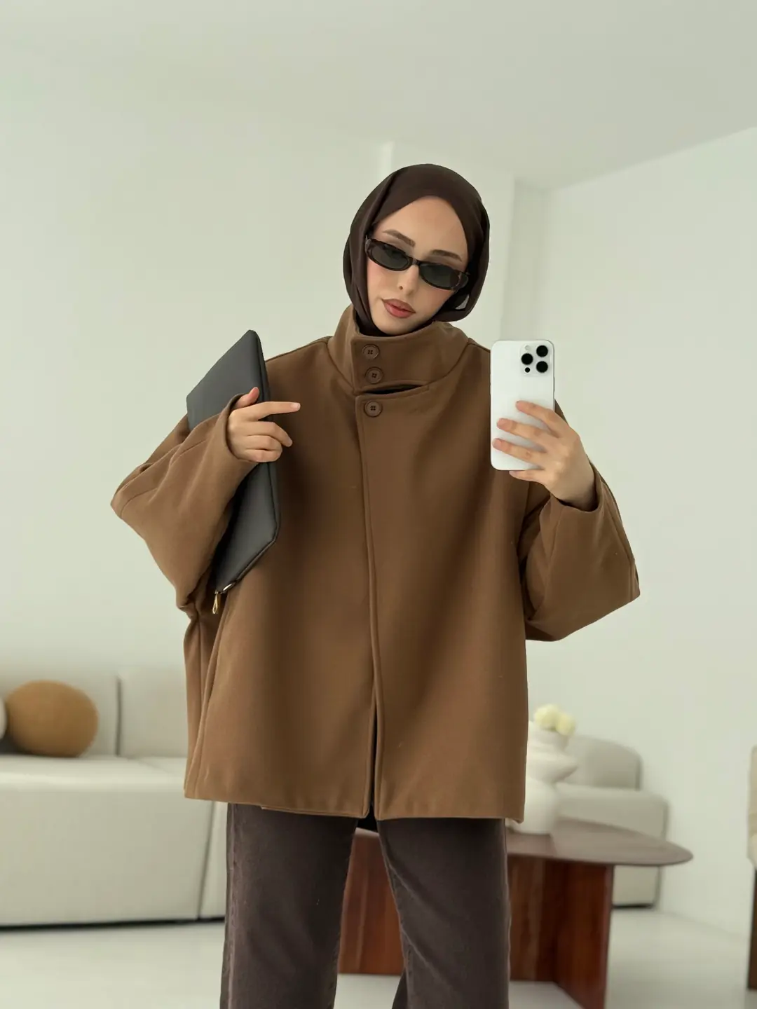 Premium Panco Kaban Taba Kahve - Görsel 2