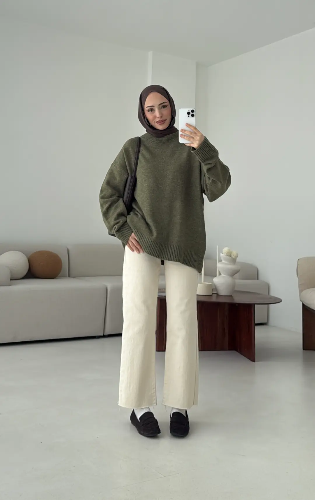 Reglan Kol Triko Kazak Cağla - Görsel 3