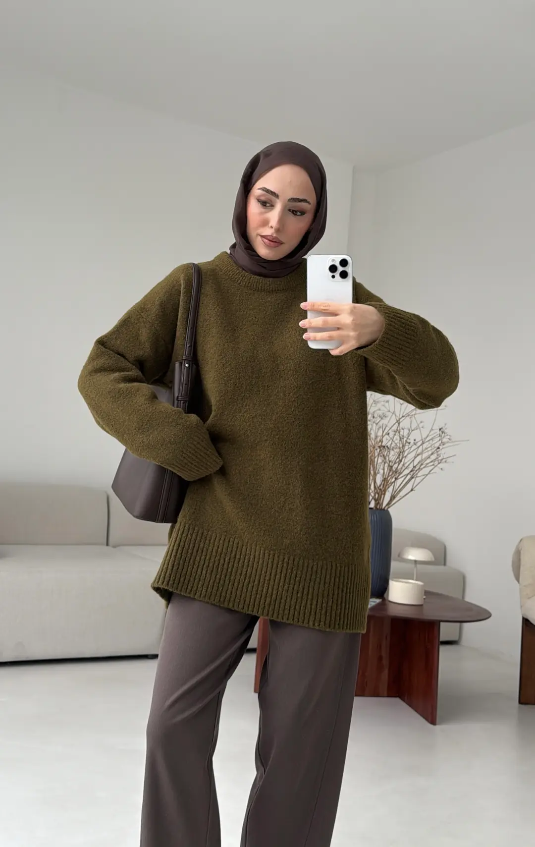 Risa Kazak Olive - Görsel 3