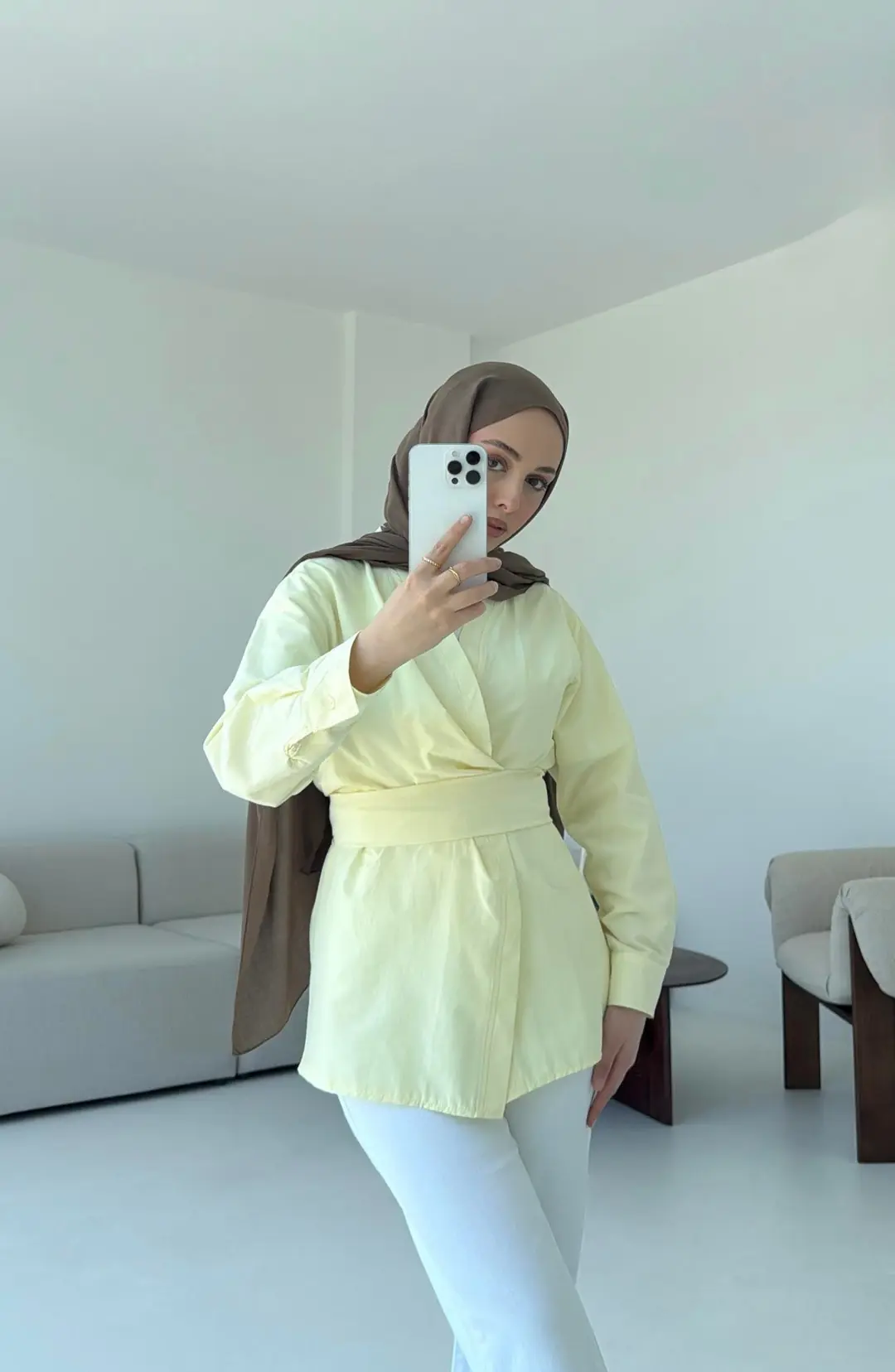 Sarı Kimono - Görsel 2