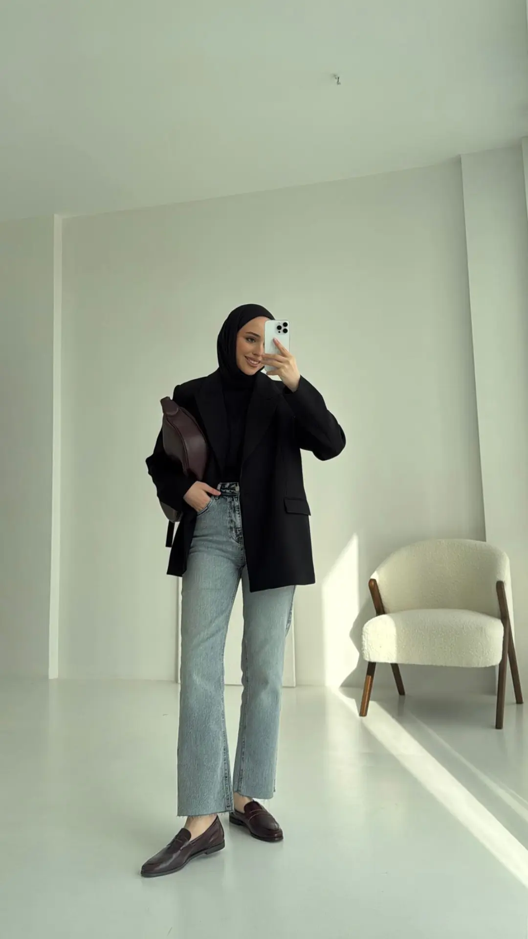 Siyah Blazer Ceket - Görsel 2